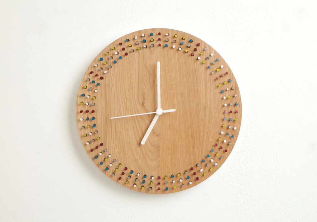 Pin Clock by Nick Fraser